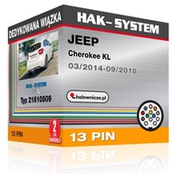 Špeciálny postroj JEEP Cherokee KL 03/2014+ 13-pin