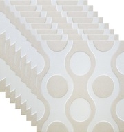 3D STROPNÉ KAZETY CIRCLE BREEZ BEIGE SET 2m2