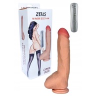 Veľká prísavka na penis Vibrátor CyberSkin - LoveClonex Zeus 9