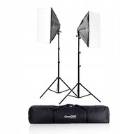 2x Lampa 2x Softbox 90x60cm + TAŠKA