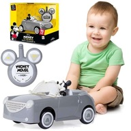 AUTO DARČEK NA DIAĽKOVÉ OVLÁDANIE PRE DIEŤA MICKEY RC + VEĽKÁ POSTAVKA