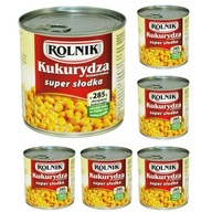 Rolnik Super sladká kukurica v konzerve 6 x 425 ml