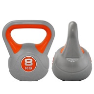 KETTLEBELL VINYL ČINKA KOTLE 8 KG HMOTNOSŤ