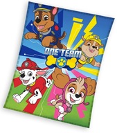 PAW PATROL DEKA vyrobená z rúna PAW PATROL 110x140