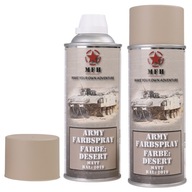 VOJENSKÁ FARBA SPREJ 400ml MFH DESERT MAT