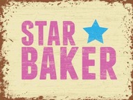 Plechový nápis Star Baker