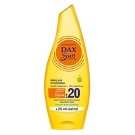 DAX Opaľovacia emulzia na opaľovanie SPF 20, 175 ml