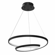 Závesné svietidlo LUCERO BLACK 48W LED milagro