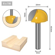 Yellow Style 1ks 22MM 1ks 6mm stopka Nástroje cn