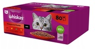 WHISKAS MIX CHUTÍ v omáčke pre mačky 80x85g