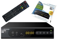 HD DVB-T2 HEVC H.265 POZEMNÝ TV TUNER DEKODÉR S PROGRAMOVATEĽNÝM DIAĽKOVÝM OVLÁDANÍM