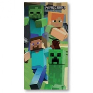 Plážová osuška 70x140 Minecraft pre hráča Halantex