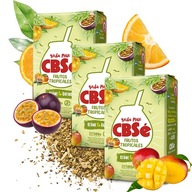 Yerba Mate CBSE FRUTOS TROPICALES 1,5kg, ovocie mango [sada 3x500g]