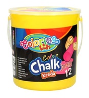 COLORINO COLOR CHALK JUMBO 12 KS