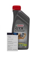 CASTROL 10W-40 GTX ULTRAČISTÝ OLEJ 1L