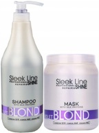 Stapiz Sleek Line Violet Blond Shampoo 1L maska ​​1L