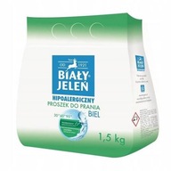 WHITE DEER Prací prášok Biely 1,5kg