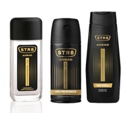 STR8 AHEAD SET 3 kusy DNS85ml + SPRAY150ml + GEL400ml