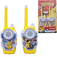 POKEMON WALKIE TALKIE 2 ŁKI TOKI SHORT WAVE TRAVELERS x2