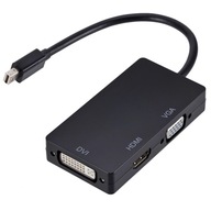 ADAPTÉR MINI DisplayPort DP na HDMI 4K VGA DVI MAC
