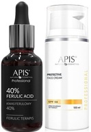 Apis Set Bezpečný exfoliačný krém proti starnutiu pleti SPF Zrelá pleť