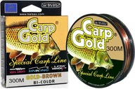 Kaprový vlasec 2 farby Balsax Carp Gold 300m 0,38mm 16,3kg WrocłaW