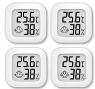 4x ELEKTRONICKÝ TEPLOMER DIGITÁLNY IZBOVÝ HYGROMETER SADA METEOSTANICE