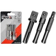 Sada 3ks SDS+ adaptérov pre zásuvky YATO YT-04686