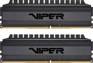 DDR4 Viper 4 Blackout pamäť 16GB/3000(2*8GB) Black CL16