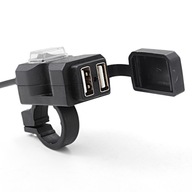 Nabíjačka na motorku 2xUSB zásuvka na riadidlá