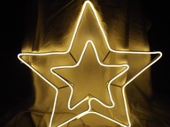 LED LAMPY OSVETLENIE STAR NEON teplá biela 70cm