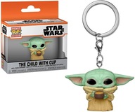 Kľúčenka Funko Pop Star Wars Child Cup Baby Yoda