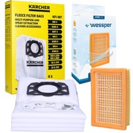 KARCHER TAŠKY 4 ks + WD 6 P Premium FILTER