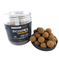 NASH Scopex Squid Pop Ups loptičky 12mm 75g HNEDÉ