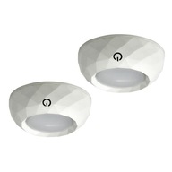 2x Lampa LED nábytková lampa + batérie