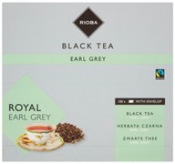 RIOBA čierny čaj ROYAL EARL GREY 100 obálok