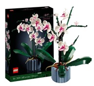 LEGO BLOCKS FLOWERS KVETY V ČRENÁRE ORCHIDEA VEĽKÁ SADA IKONOVÝCH BLOKOV