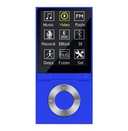 MP4 prehrávač B6 8GB bluetooth microSD MP3 modrý