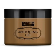 Antiquing Gel - Pentart - okrová, 150 ml