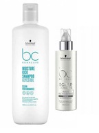 Schwarzkopf BC Moisture Kick šampón 1l + Activator Tonic P. Vypadávanie vlasov 100