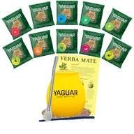 ŠTARTOVACÍ set Yerba Mate kalabasa Yaguar 10x50g MIX