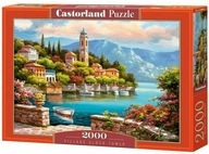 Puzzle 2000 Village Clock Tower Castorland