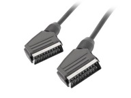 SCART (Euro) - SCART (Euro) kábel 1,8 m Lanberg