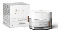 Púdrová henna na obočie Noble Lashes Light Brown