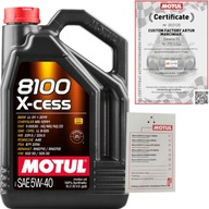 MOTUL 8100 X-CESS 5W40 A3/B4 5L BMW LL-01 VW 502 00/ 505 00 + PRÍV.