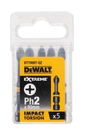 DT7998T DEWALT Nárazové bity PH2x50mm 5ks EXTREME