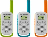 Vysielačka Motorola T42 TRIPLE PACK - 3 ks