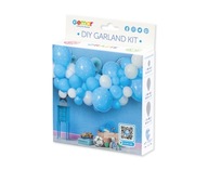 BALÓNOVÁ GARLANDA DIY MÚKL BABY BLUE BALÓNKY 65 kusov