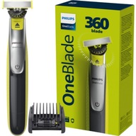 Holiaci strojček Philips OneBlade s 360 holiacim strojčekom Stubble