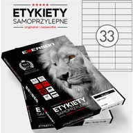 ŠTÍTKY 70 X 25,4 MM. 33 KS/A4 UNIVERZÁLNY